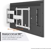 Vogel's ELITE TVM 5445 | Draaibare tv-beugel | 32-65" Wit 8